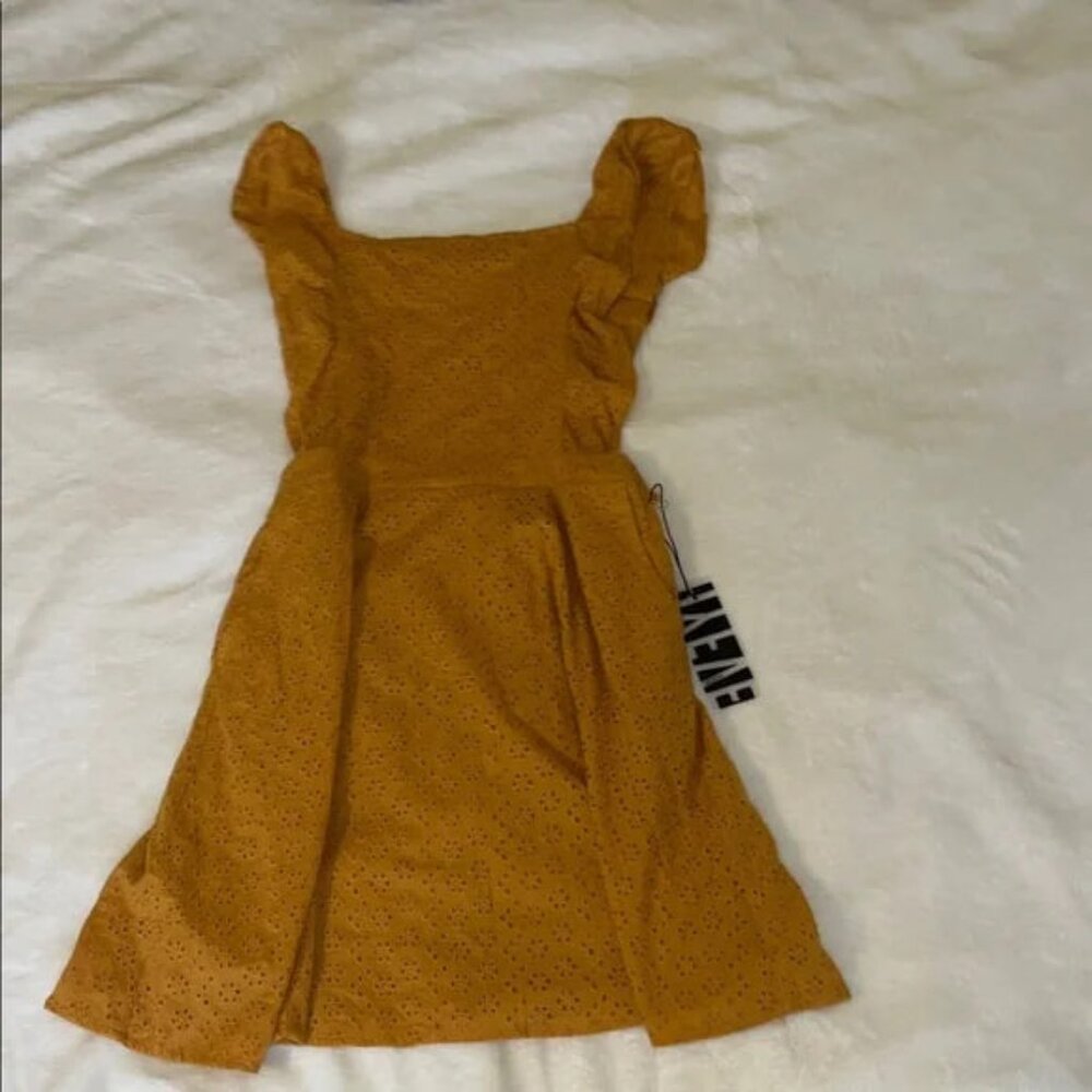 HYFVE Golden Eyelet Dress